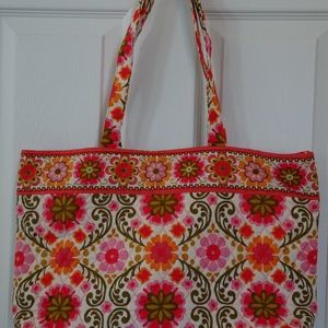 Vera Bradley Long Tote- Folkloric